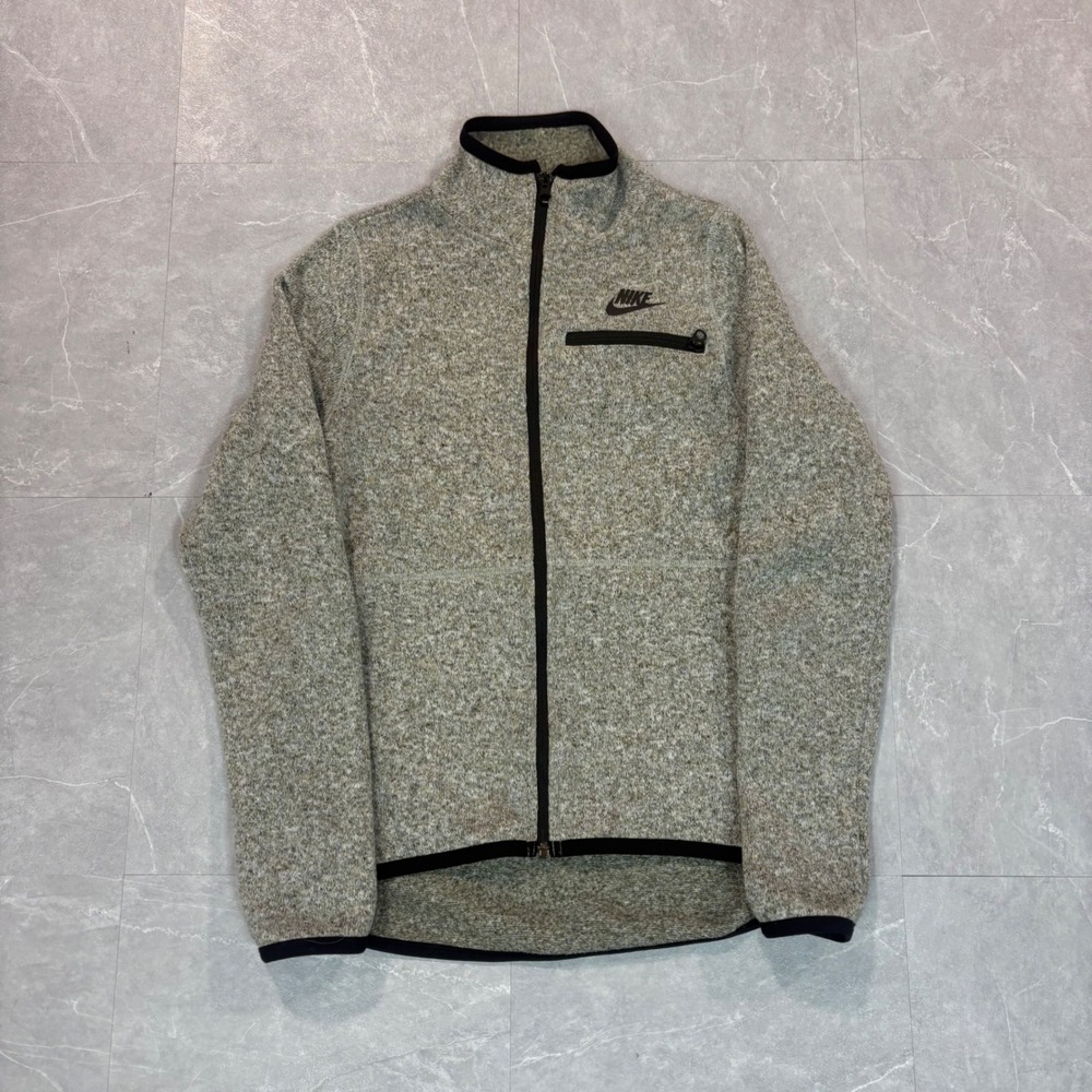 Grey Nike zip up